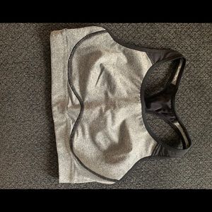 Grey Old Navy Sport Bra Small